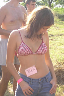 Cute chick in the pantie